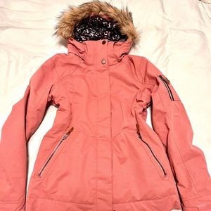 Roxy Dryflight insulated Snow jacket meade rose-peach. Size M, brand new.